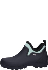 Wasserdichter Gartenschuh LESSFOR PLUS 2 marine/wave f�