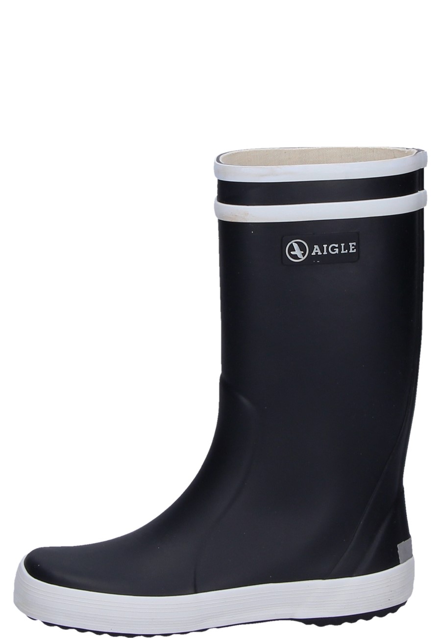 Aigle LOLLY POP Rubber Boots in navy blue -a functional modern Kids Welly  made f