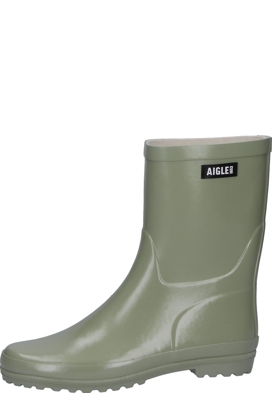 Aigle women s short wellington boot ELIOSA BOTTIL amande