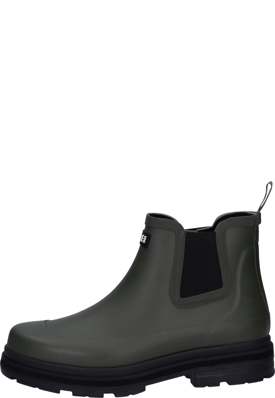 stylish rubber ankle boot Aigle SOFT RAIN 2 avocat