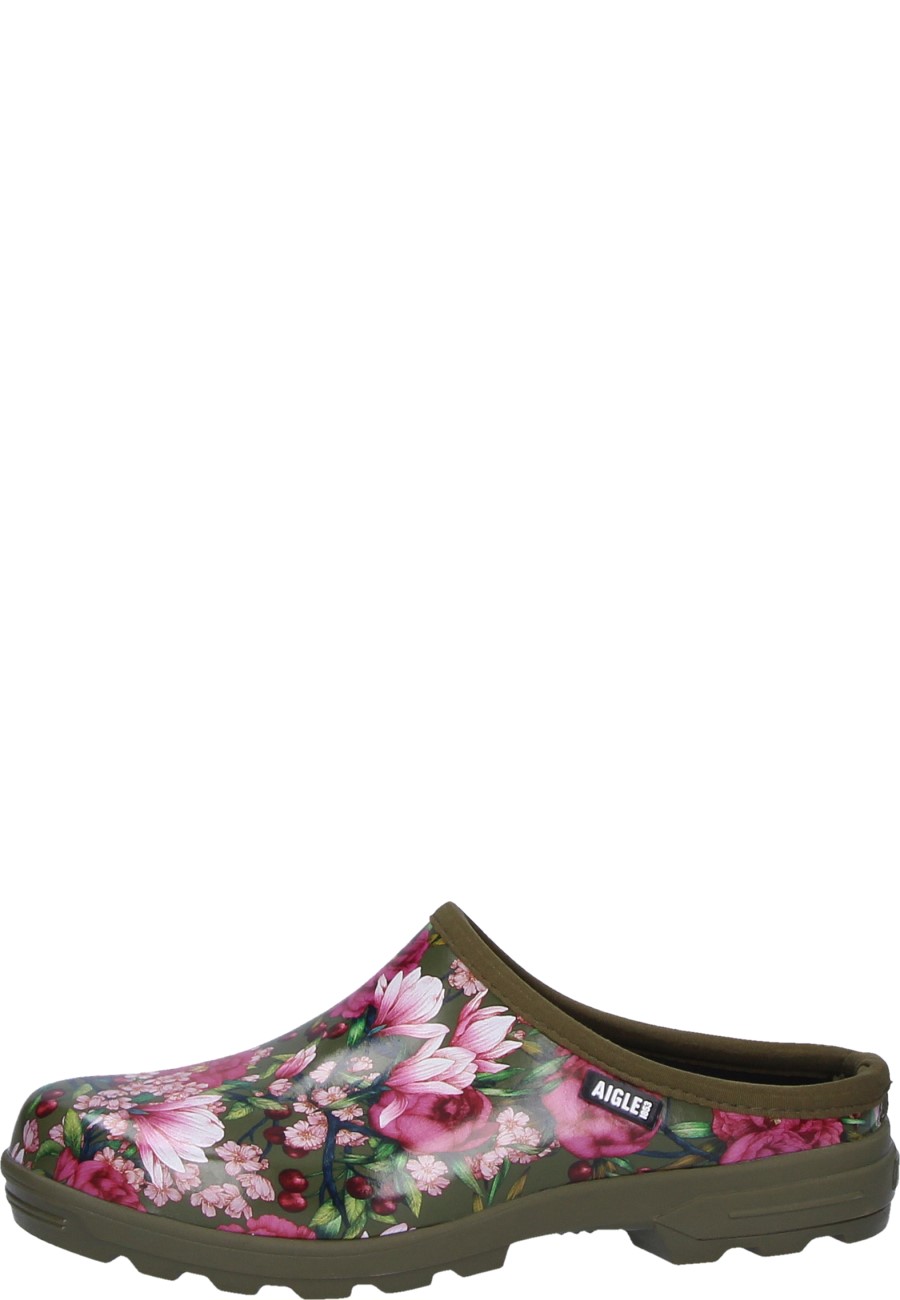 Garden clog LESSFOR OPEN PRINT BLOOM from Aigle