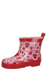 Kurzer Kindergummistiefel MARIENK�FER von Playshoes