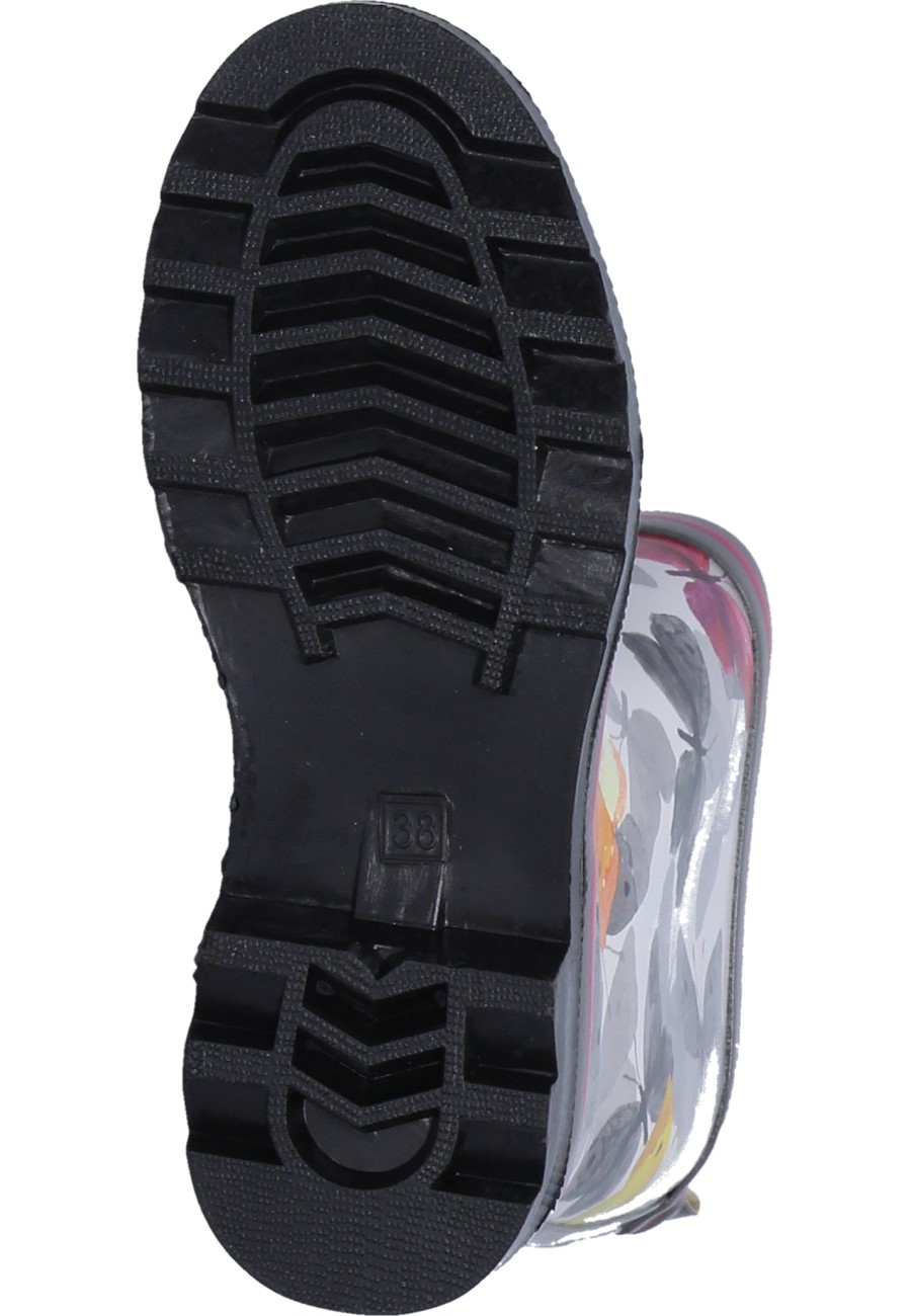 Gummistiefel Schmetterling mit frühlingshaftem Printmuster für Damen