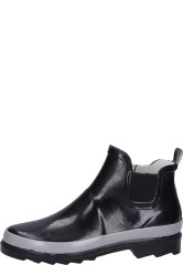 Dezente Gummistiefeletten SIMPLY BLACK schwarz f�r Damen von Beck