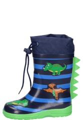 Regengummistiefel DINOWORLD blau für Kinder von Beck Regengummistiefel DINOWORLD blau für Kinder von Beck