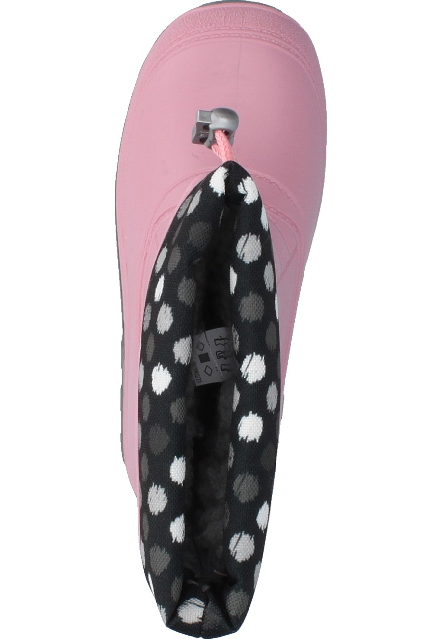 Produktbild von LEMIGO KIMMY Kindergummistiefel Mit Schnürung – Wasserfeste Regenstiefel Für Kleine Pfützenspringer, Rosa