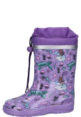 Kinderregengummistiefel OCEAN TALE lila von Beck Kinderregengummistiefel OCEAN TALE lila von Beck