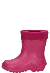 Der pinke Gummistiefel ULTRALEICHT von Beck f�r M�dchen mit herausnehmbarer Fleecesocke
