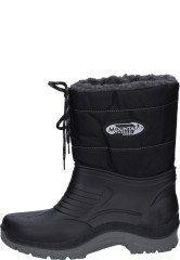Warm gef�tterte Gummistiefel HIKER schwarz f�r Damen und Herren von Beck