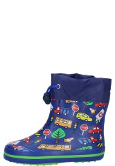 Kindergummistiefel TRAFFIC mit Warmfutter von Beck