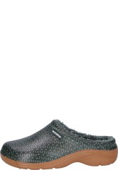 Gef�tterter Clog GALWAY gr�n von Blackfox
