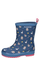 Kinder Gummistiefel KANSAS blau von Blackfox