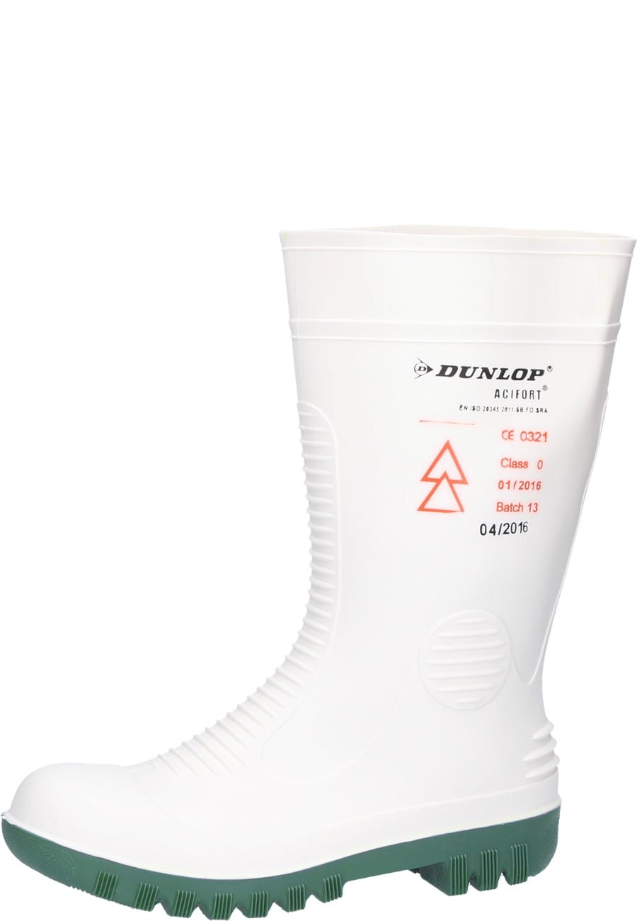 dunlop white boots