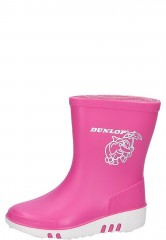 Pinke Gummistiefel f�r Kinder Dunlop MINI pink bei Gummistiefelprofi