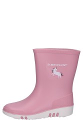 M�dchenstiefel von Dunlop | MINI EINHORN pink