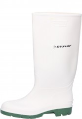 Dunlop Pricemaster, wei�er preiswerter PVC Gummistiefel