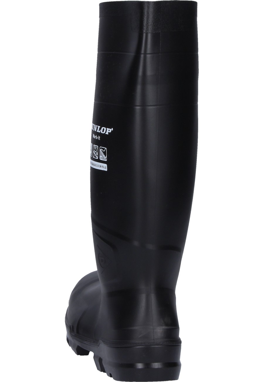 Dunlop Werklaarzen Work-it volledige veiligheid, S5/SR/LO/LG, PVC, maat