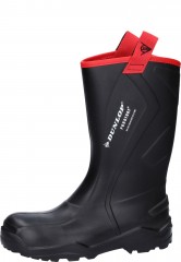 Dunlop S5 Gummistiefel -PUROFORT+ RUGGED schwarz- halbhoher Stiefel mit Stahlkap Dunlop S5 Gummistiefel -PUROFORT+ RUGGED schwarz- halbhoher Stiefel mit Stahlkap