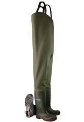 Wathose -Dunlop Acifort mit Stahlkappe und Trittschutz S5 Wathose -Dunlop Acifort mit Stahlkappe und Trittschutz S5