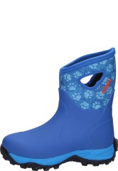 Fella Damen Gummistiefel JEANNIE MID BLUE | mit Pf�tchen Design 