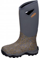 Damen Gummistiefel Finni Ocker Mix der Firma Fella Damen Gummistiefel Finni Ocker Mix der Firma Fella