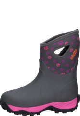 Damen Kurzgummistiefel PAW WALKER MID GRAU von Fella Damen Kurzgummistiefel PAW WALKER MID GRAU von Fella