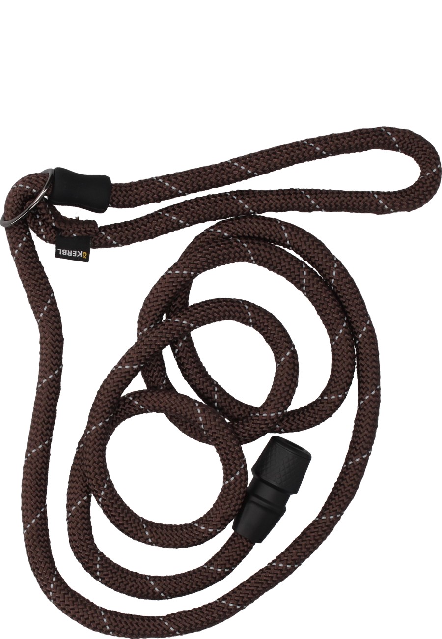 GOLEYGO Hundeleine Mit Magnetverschluss – Größe S (1,4-2 M), Für Hunde Bis 15 Kg, Rot, Inkl. Adapter-Pin