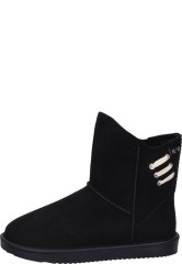 Gevavi kurze Wintergummistiefel für Damen NEVA 02 schwarz