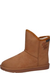 Gevavi kurze Wintergummistiefel für Damen NEVA 02 camel
