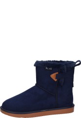 Gevavi kurze Wintergummistiefel f�r Damen NEVA 04 blau 