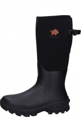 Der hochwertige Gummistiefel WOODWALKER 18 4mm schwarz 