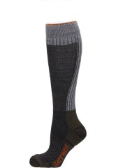 Gummistiefel-Socken mit Kupfer, wadenhoch | Gateway1 BOOT CALF SOCK Olive/Grey