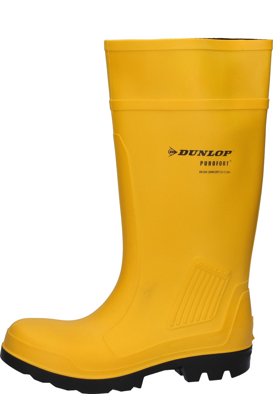 Dunlop Purofort Professional 462241 Gelb Stahl Toe/Zwischensohle Sicherheit Gummistiefel 