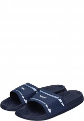 Schlichter Badeslipper Asadi in blau von Gevavi
