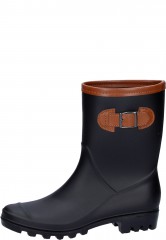 Schwarzer Damengummistiefel LAURA von Gevavi