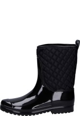 Warm gef�tterte Damengummistiefel JOAN schwarz von Gevavi