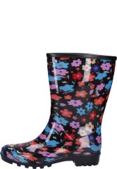 Bunter Damengummistiefel BLOE von Gevavi Bunter Damengummistiefel BLOE von Gevavi