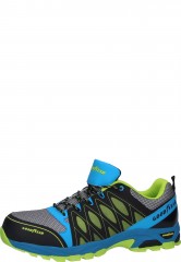 Halbhoher S1Arbeitsschuh GOODYEAR blau/schwarz/gelb mit