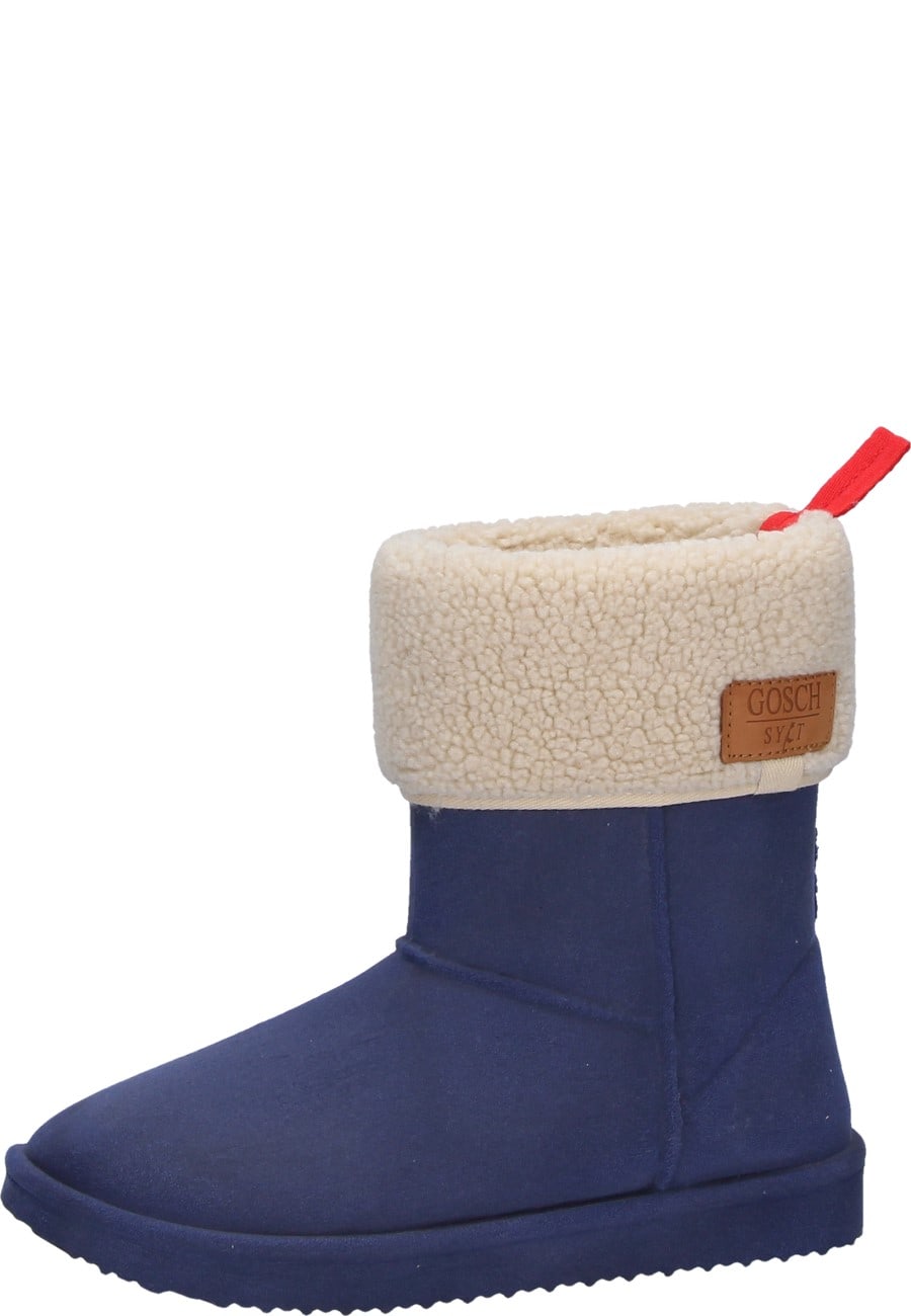 Gosch Shoes Damengummistiefel WINTER FUR marine Beheizbare Schuhe? Sind unser Wintertrend des Lebens