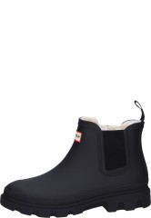 Hunter gef�tterte Gummistiefelette DOWNPOUR CHELSEA INSULATED schwarz