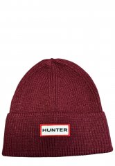 Hunter M�tze ACKSLEY RIBBED CUFF BEANIE bordeaux