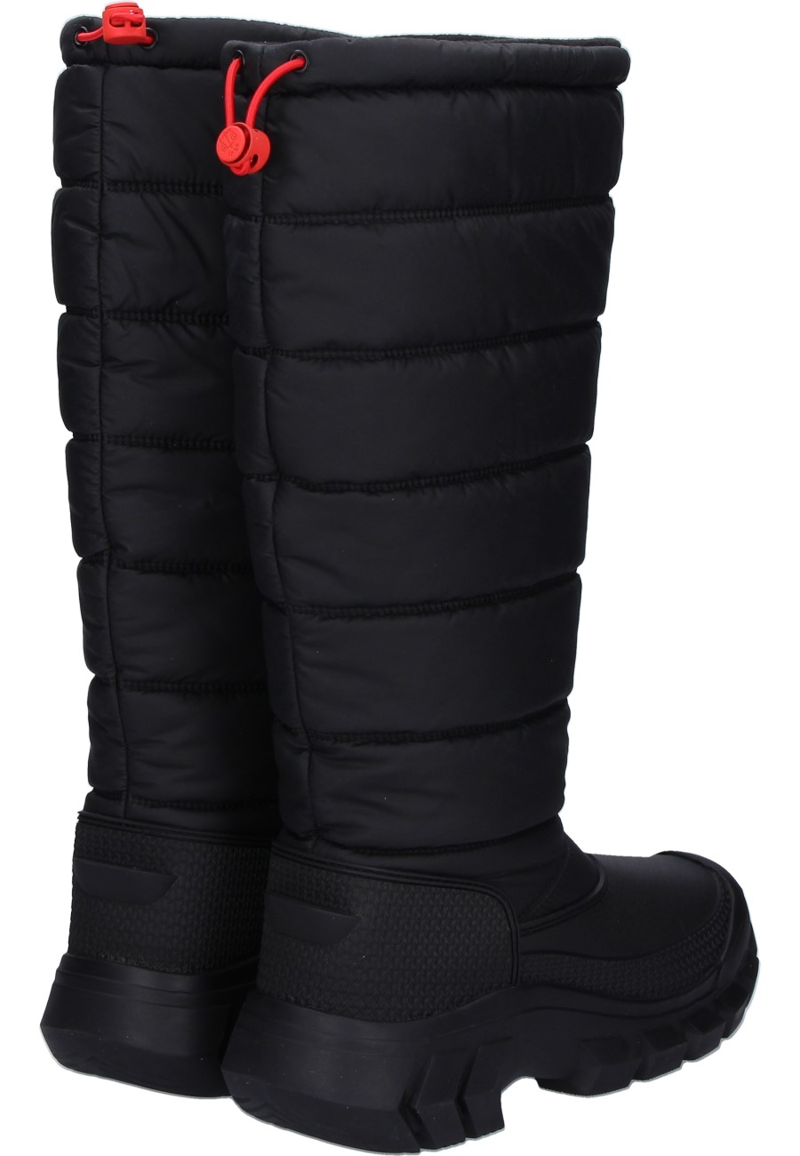 Hohe Hunter Winterstiefel INTREPID TALL SNOW BOOT black modischer