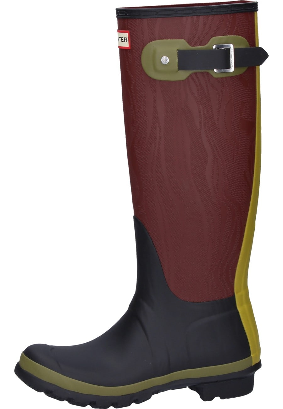 Damengummistiefel WOMENS ORIGINAL TALL EROSION PW TEXTURE von Hunter