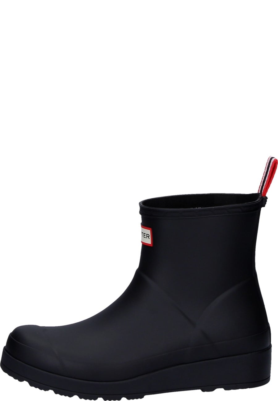 Rain boots short hot sale black