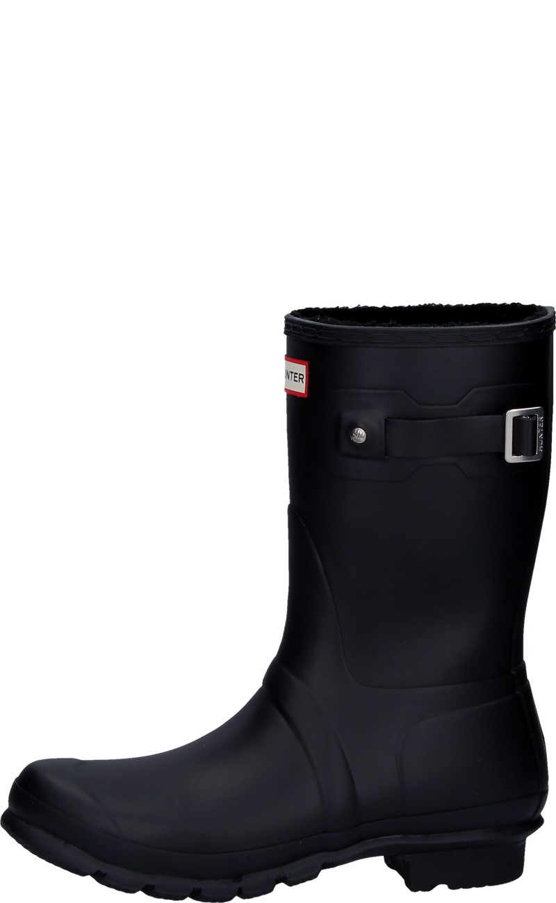 Black ankle hunter wellies sale