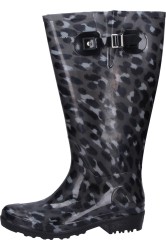 Weitschaft Gummistiefel WIDE WELLIE LEOPARD XL
