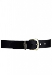 Jeansg�rtel 936 schwarz Leder 40 mm Classic