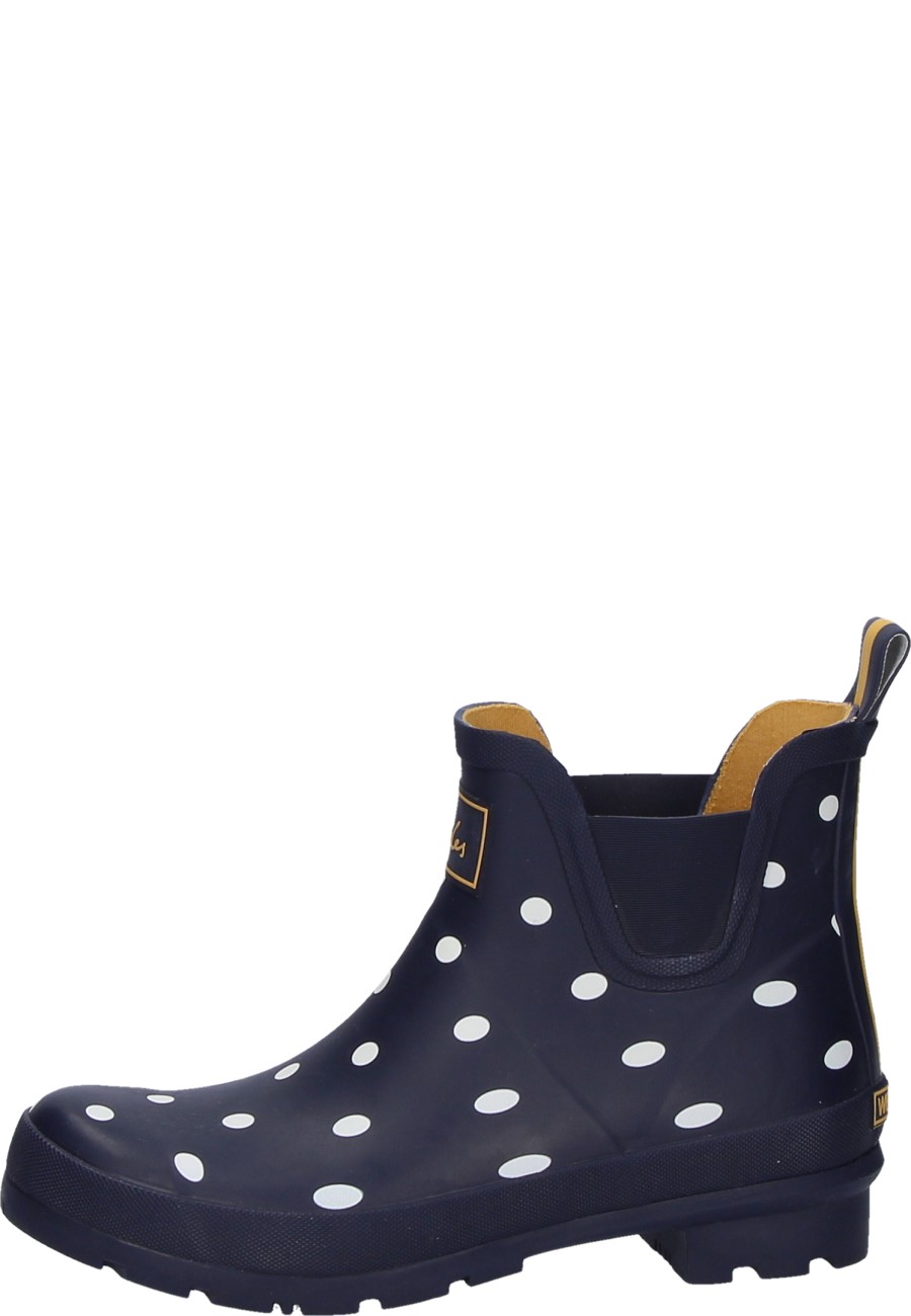 Joules french hot sale navy spot wellies