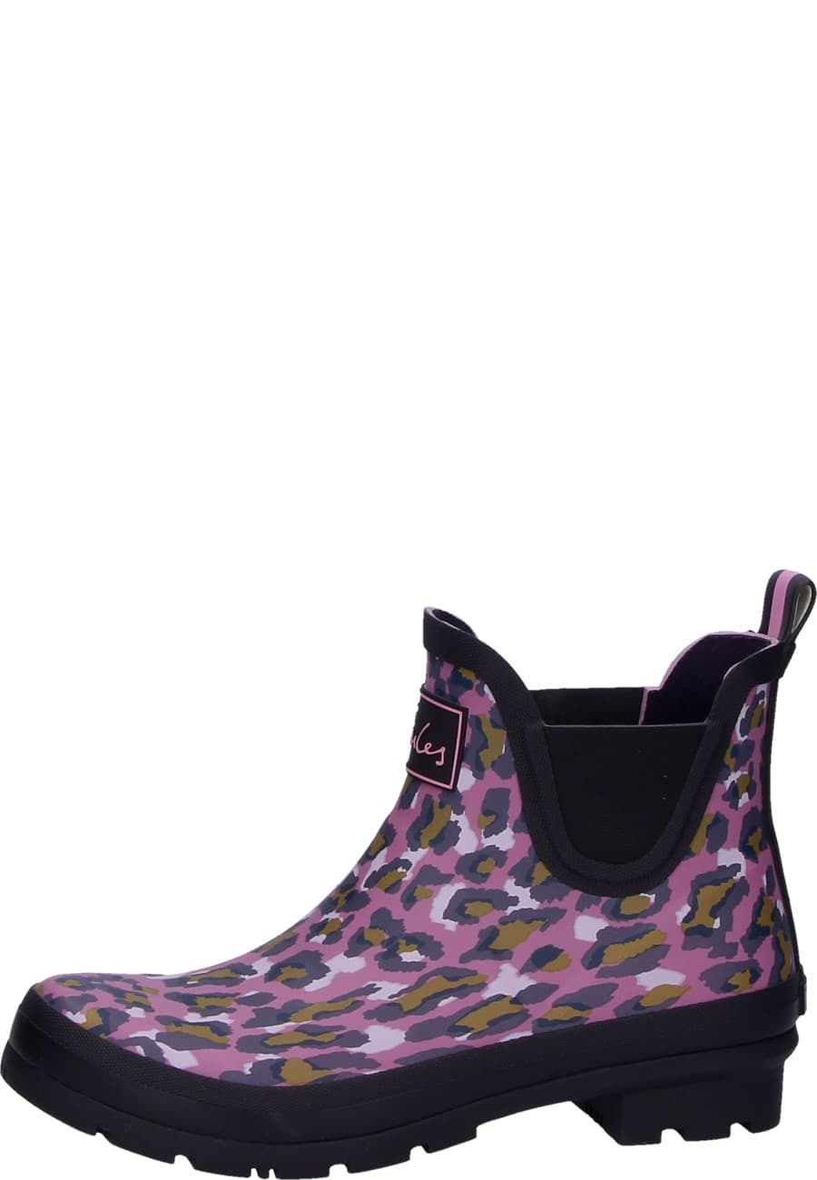 joules leopard print ankle wellies