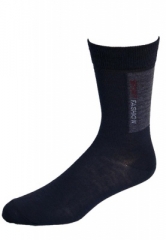 Socke f�r jeden Anla� aus 70% Schurwolle/30% Polyamid in marine